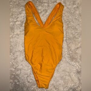 Hollister Bright Orange Swimsuit